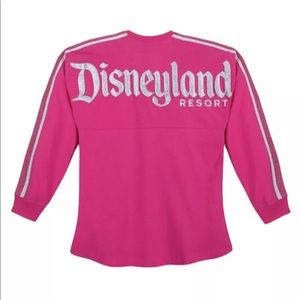 Disneyland Spirit Jersey Adult Pink Glitter